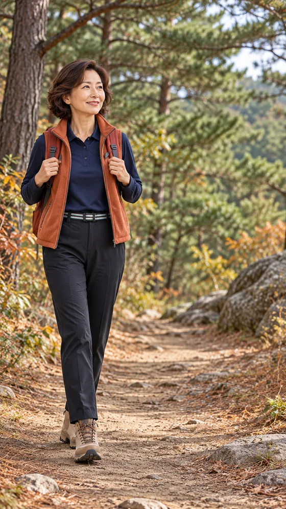 가벼운 산행 편하고 단정하게 입는 법