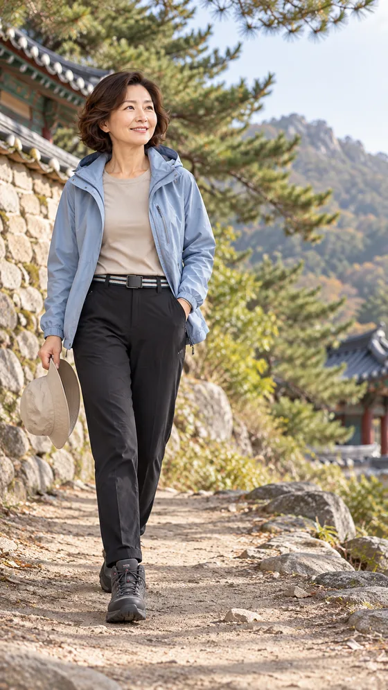 가벼운 산행 편하고 단정하게 입는 법